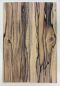Preview: Top Schwarzweißes Ebenholz/Royal White Ebony 10mm Einzelstück #047